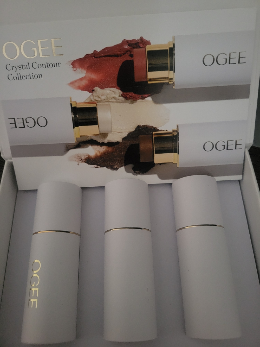 OGEE Crystal Contour Collection Trio